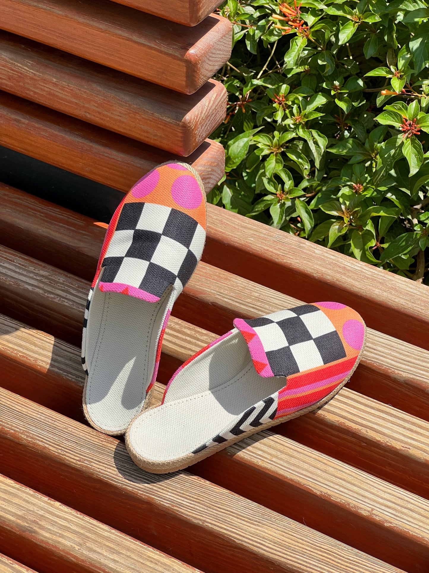 Fuchsia Fiesta Mules