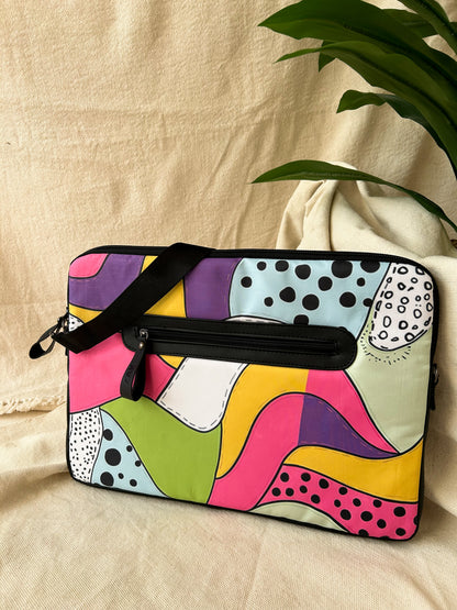 Cotton Candy Laptop Bag