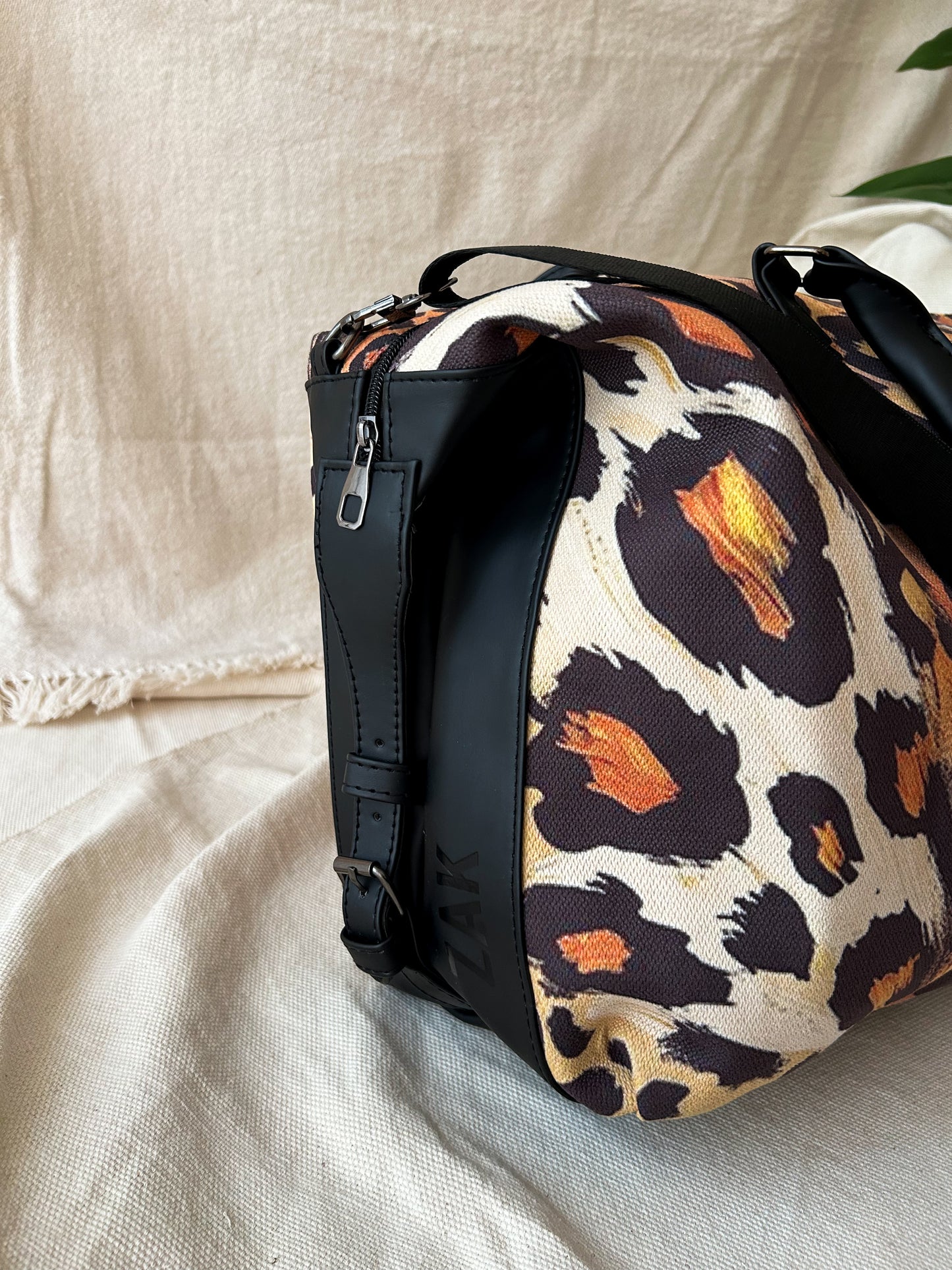 Light leopard Duffle Bag