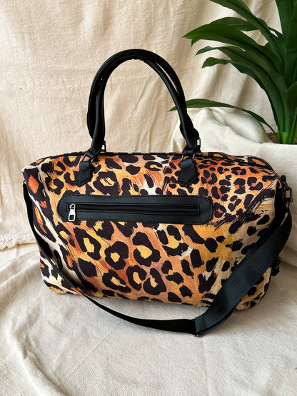 Light leopard Duffle Bag