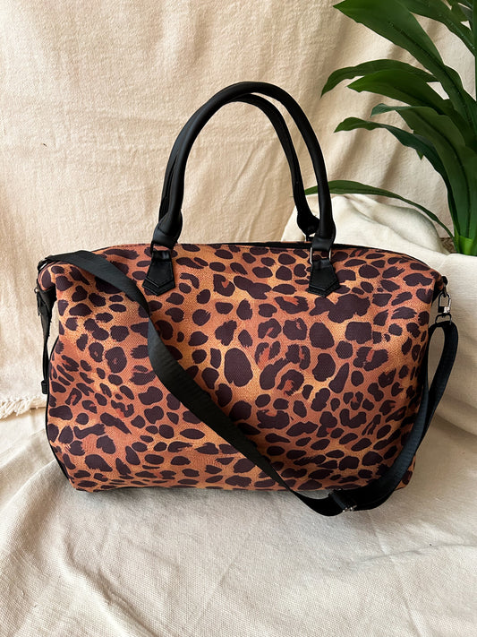 Dark leopard Duffle Bag