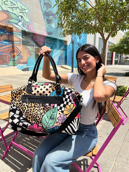 Wild Blooms Duffle Bag
