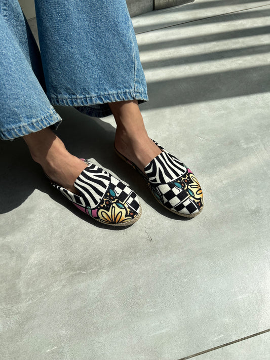 Safari Chic Mules