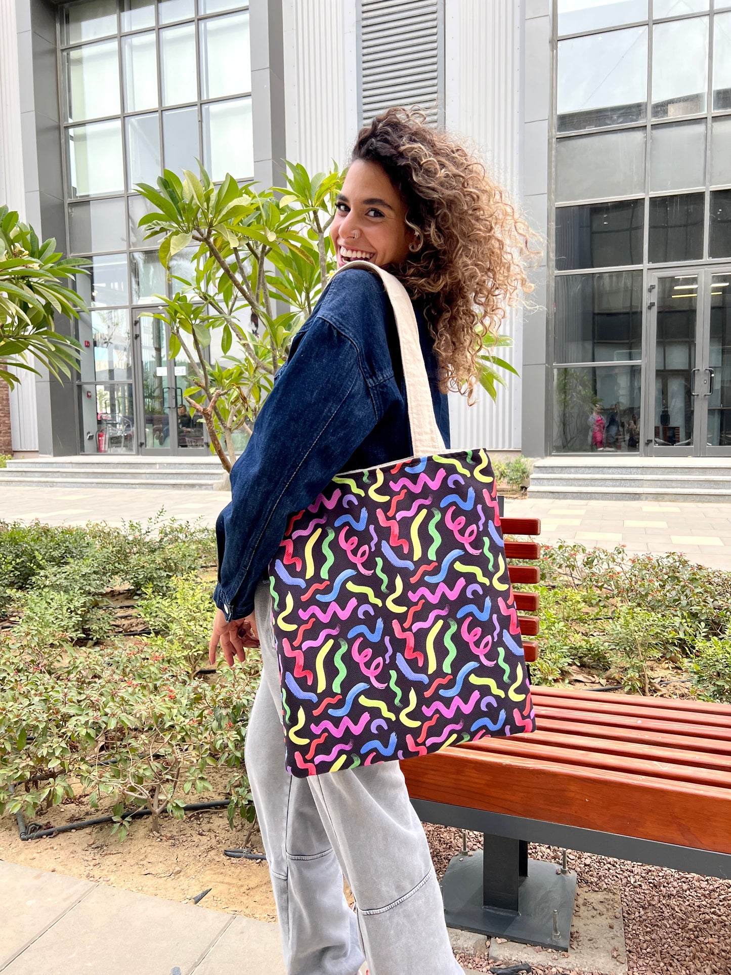Crazy Doodles Tote Bag