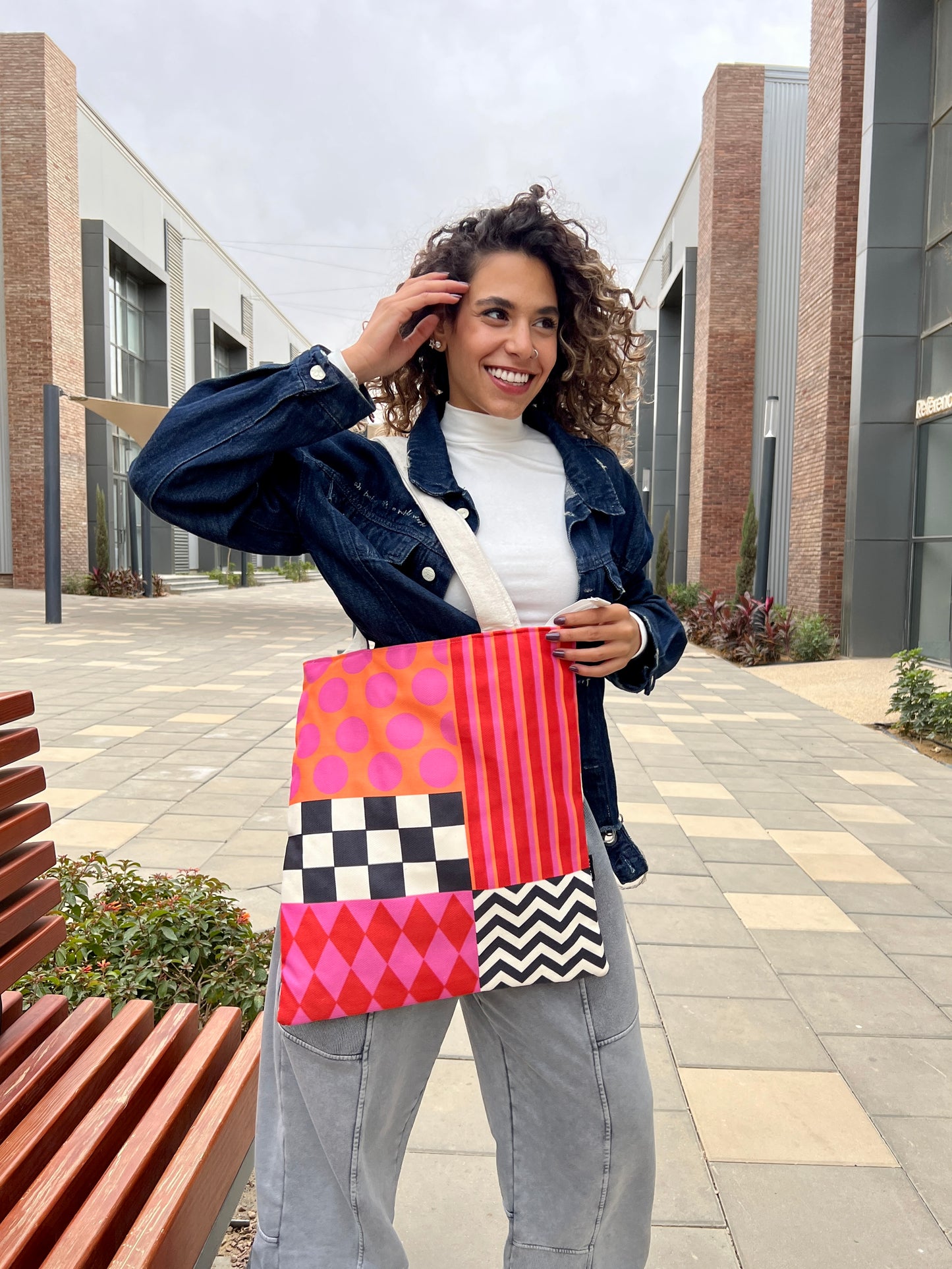 Fuchsia Fiesta Tote Bag