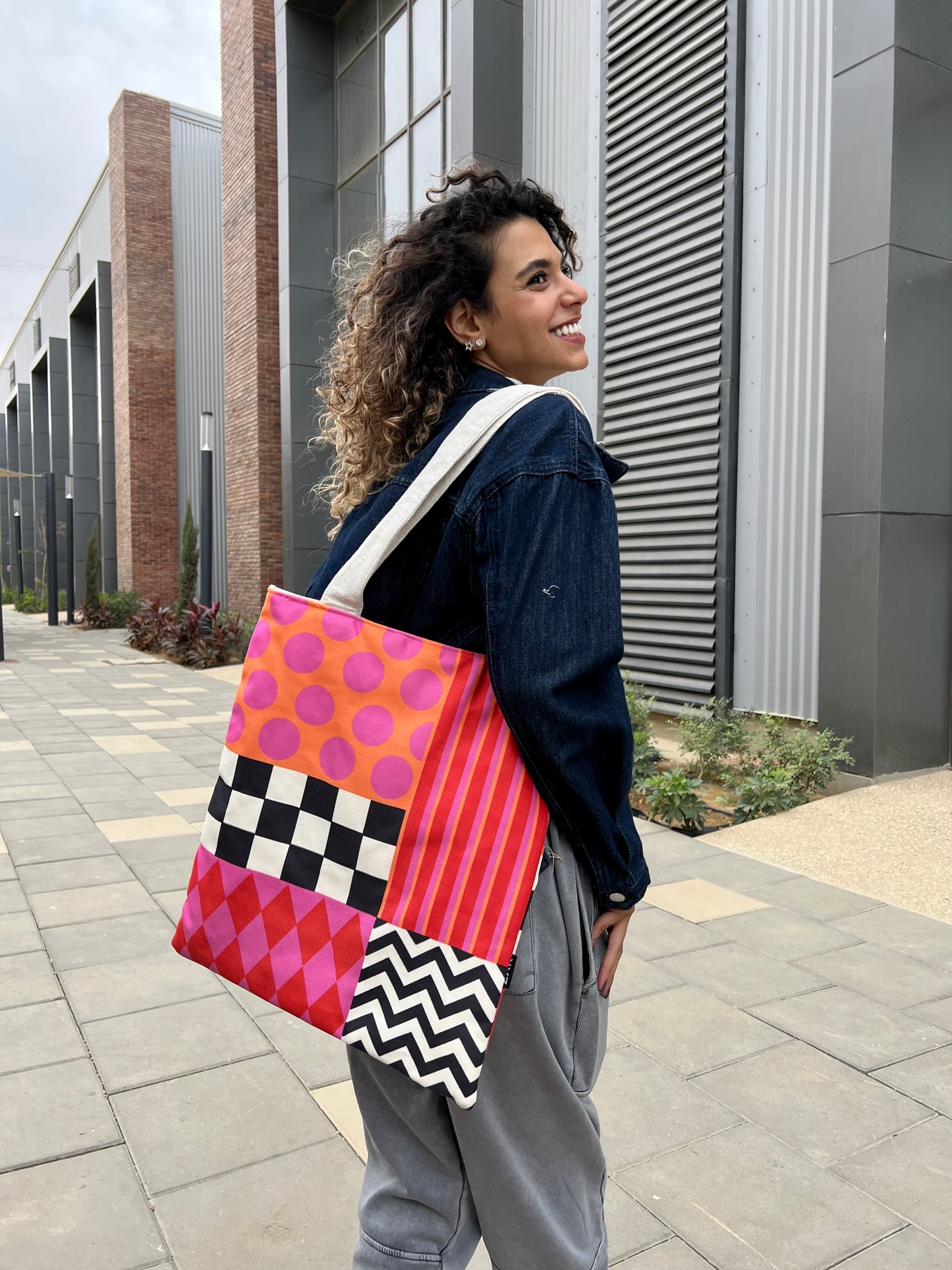 Fuchsia Fiesta Tote Bag